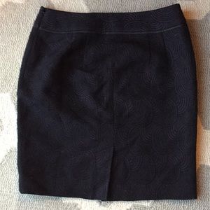 Ann Taylor Skirts - Ann Taylor embroidered purple & black mini skirt Ann Taylor Skirts - Ann Taylor embroidered purple & black mini skirt